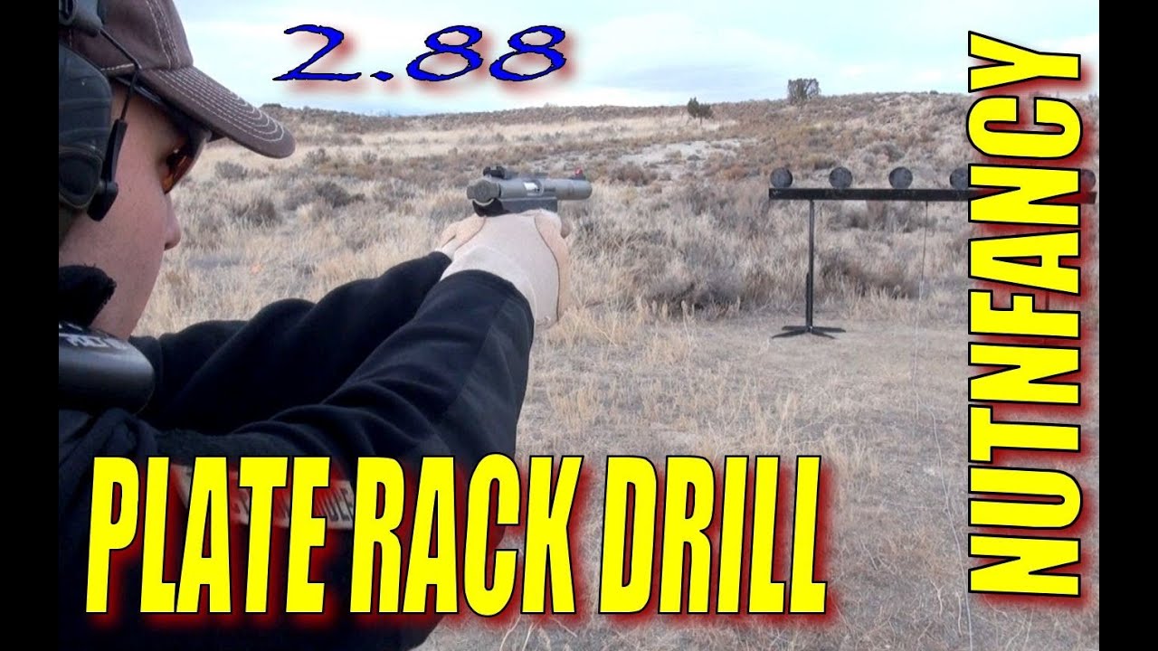 Plate Rack Drill:  TacticalDoodle Shoots 2.88 Secs