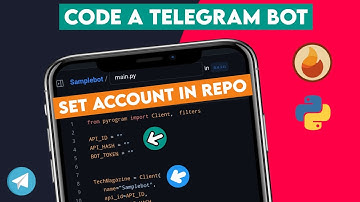 #2 | My Account Setup in Repo|How to Code a Telegram Bots tamil/TechMagazine