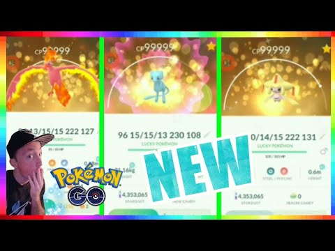 FIRST LOOK at SHINY MEW SHINY MOLTRES & SHINY JIRACHI in Pokemon Go!