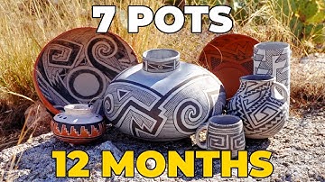 Crafting History: I Made 7 Ancient Pot Replicas in Just One Year!