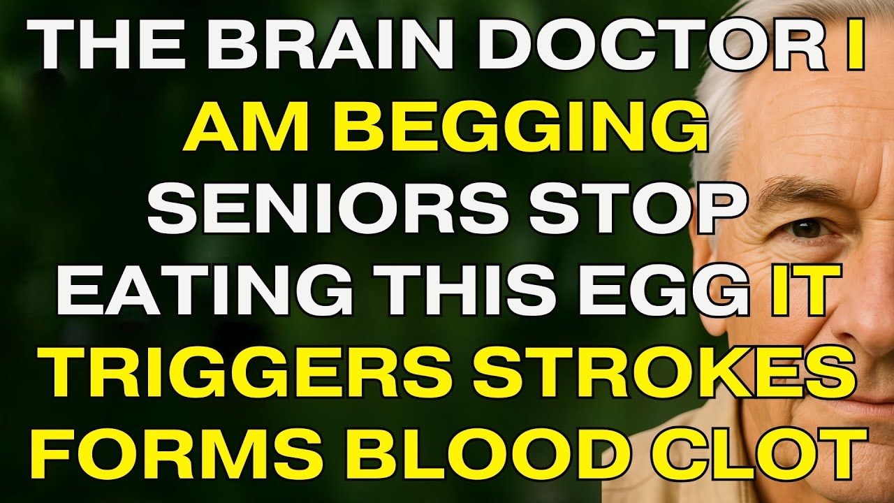 Доктор Мозг, я в ШОКЕ: это яйцо повышает риск инсульта за одну ночь | Советы по здоровью для пожи...