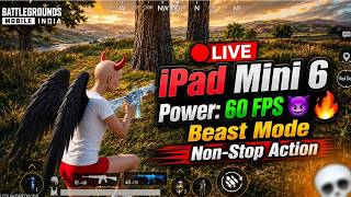 🔴iPad Mini 6 Power: 60 FPS Beast Mode 😈 | Non-Stop Action