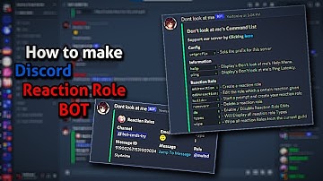 How to make Discord Reaction Role Bot in Replit | No Coding Require | Uptime 24/7