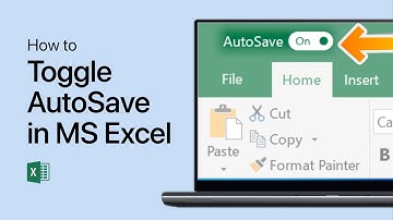 How To Enable / Disable AutoSave in MS Excel - Easy Guide