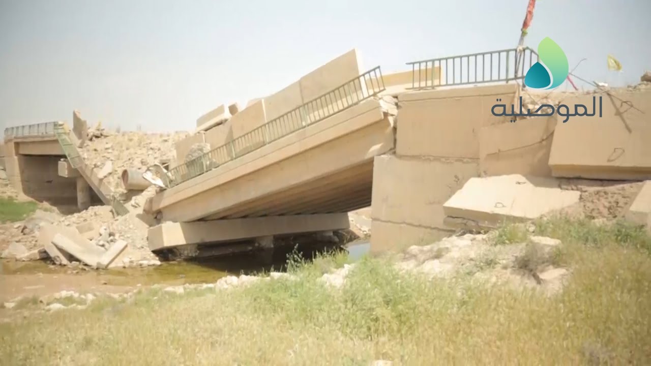 اللويزي يتفقد  ناحية تل عبطة  للإطلاع على حجم الدمار الذي خلفه داعش في مبانيها وجسورها