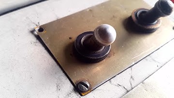 Turning A Toggle Switch On Stock Video