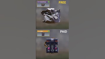 Free Vs Paid C4 in CODM 💀 #shorts #codm #codmobile
