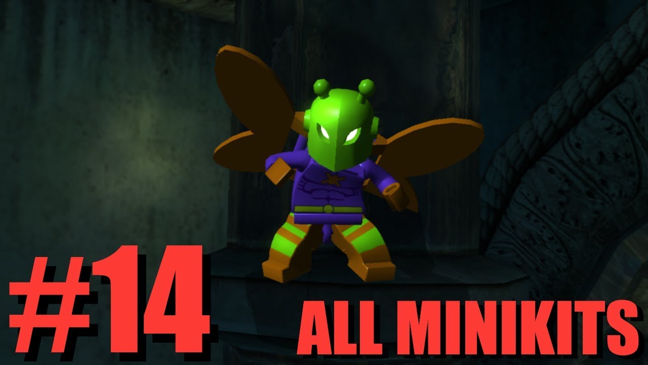 LEGO Batman: The Videogame 100% - In The Dark Night 3-4 (All Minikits/Red Brick)