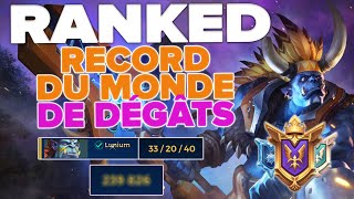 RECORD DU MONDE DE DÉGÂTS en RANKED sur PALADINS ! (Gameplay Grohk Maëlstrom)