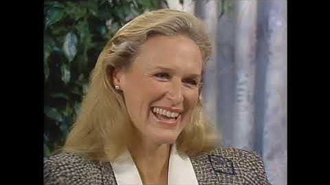Glenn Close interview for Fatal Attraction (1987)