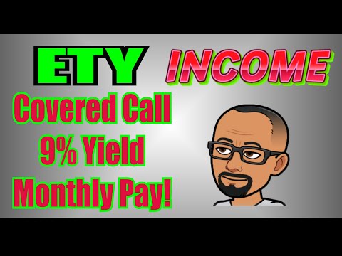Closed End Fund Review | ETY Eaton Vance Income Fund | 9% Yield | Monthly Pay Covered Call CEF