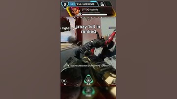 insane 1v3 in ranked #apexlegends #apexlegendsclips #apexranked #1v3clutch
