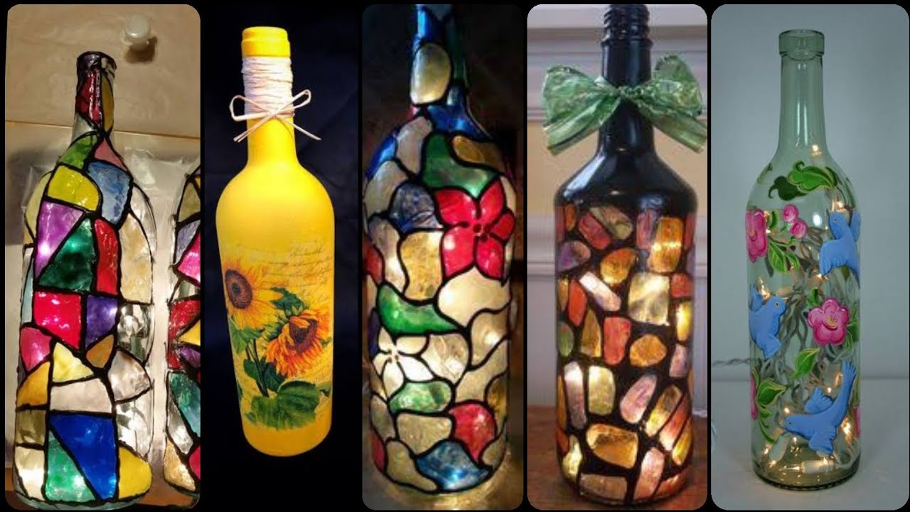 Featured image of post Glass Bottle Painting Ideas For Beginners