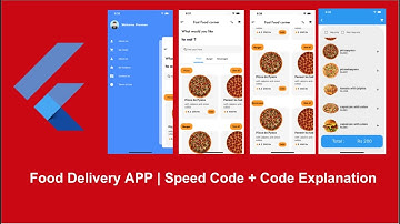 Food Delivery App | Speed Code + Code Explanation | Flutter UI