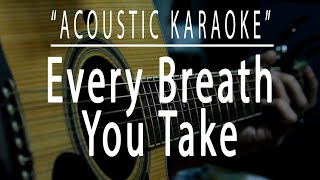 Every breath you take - The Police (Acoustic karaoke)