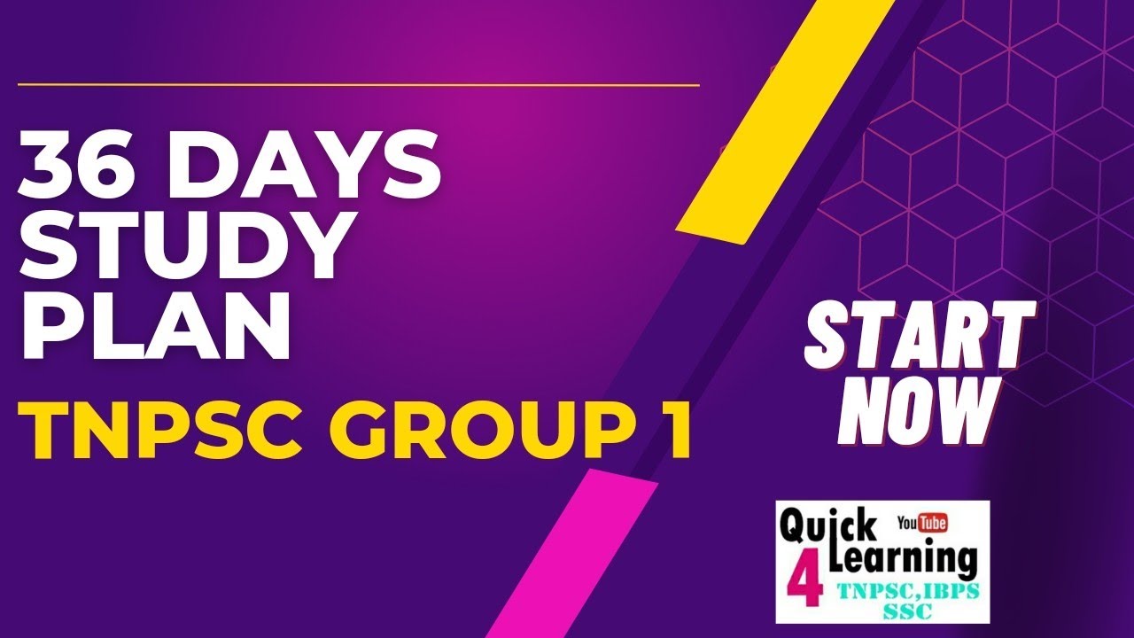 TNPSC Group 1 - Study Plan and Test Series | TNPSC 2022 | Test Series ...