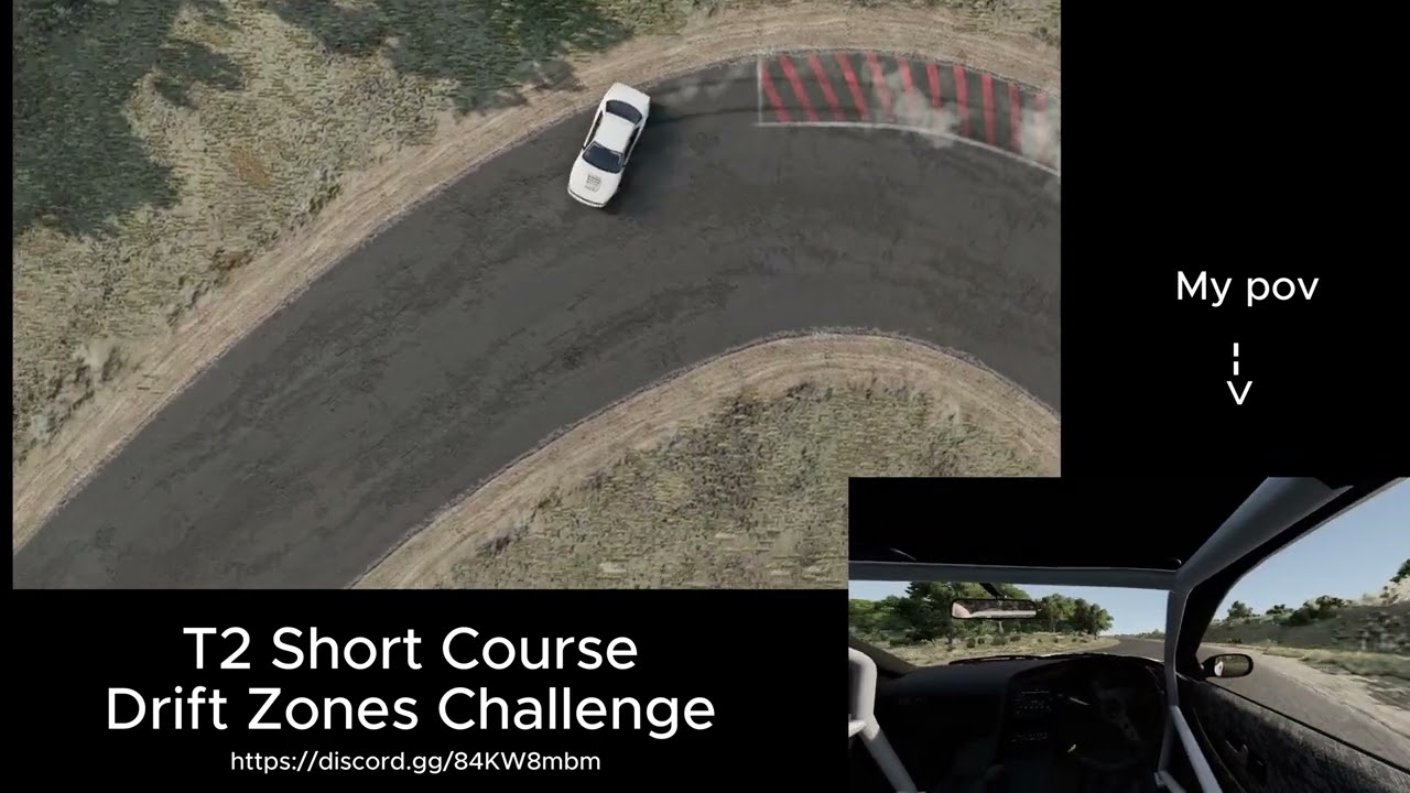 T2 Short Course Drift Zones Challenge