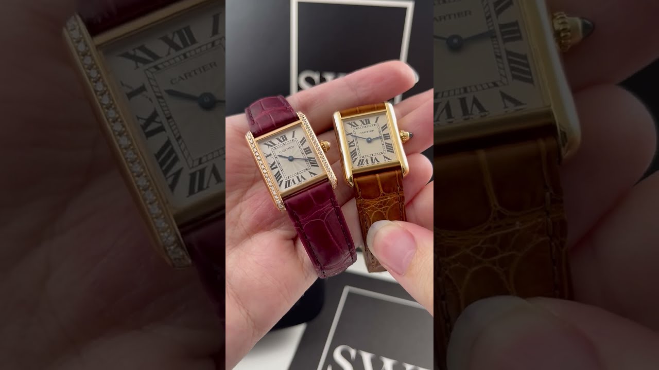 Cartier Tank Louis Gold Watches Review