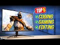 Finest Monitors Under 6000, 8000 % 10000 FOR 2026💥Gaming, Editing, Productivity💥Best Monitors 10000