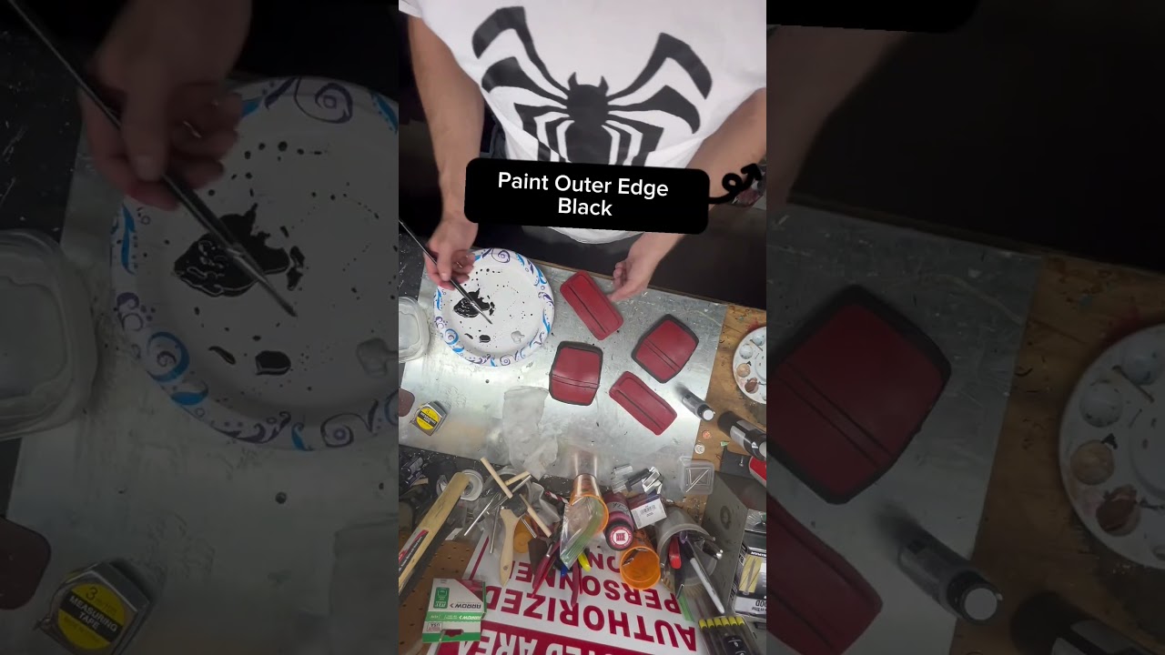 Deadpool Boot Covers and Shin Guards Painting and Final!