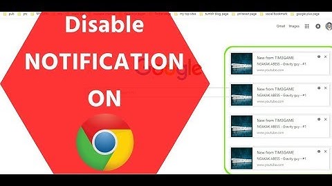 Disable notifications on google chrome browser | Add Block