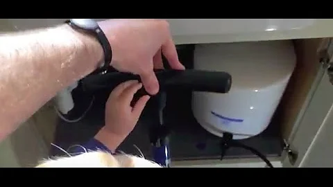 How To Re-Pressurize Reverse Osmosis Tank - SO EASY - ( PART 1 )