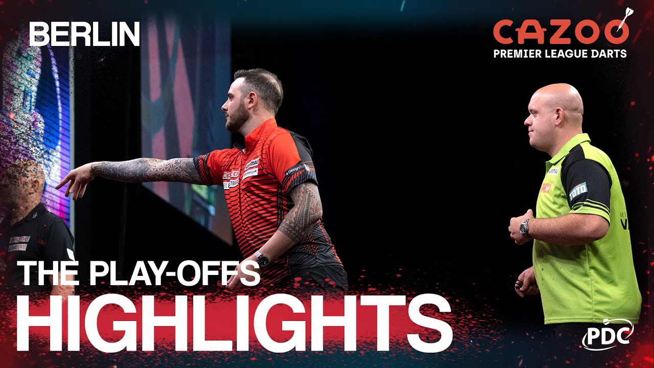 ONE DART FOR THE TITLE! Highlights 2022 Cazoo Premier League Play-Offs