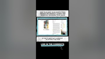 How to hijack your competitors Amazon FBA product launch and massively increase your sales
