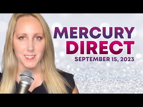 Mercury Direct – ALL SIGNS –  Astrology of September 16th, 2023