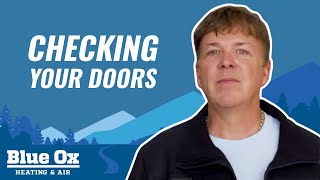 Checking Your Doors | HVAC Service St.  Paul