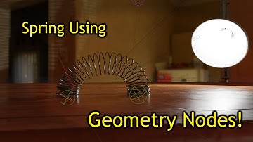Building a Spring Rig in Blender - Geometry Nodes and Rigs