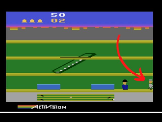 Atari 5200 - Keystone Kapers © 1984 Activision - Gameplay 