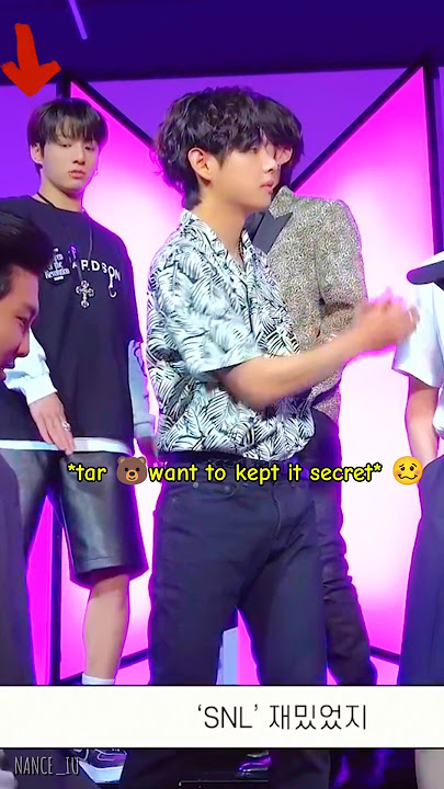 when 🐻 taehyung wants to kept it secret but jin🐹 noticed 😍 #bts #jin #taehyung #shorts