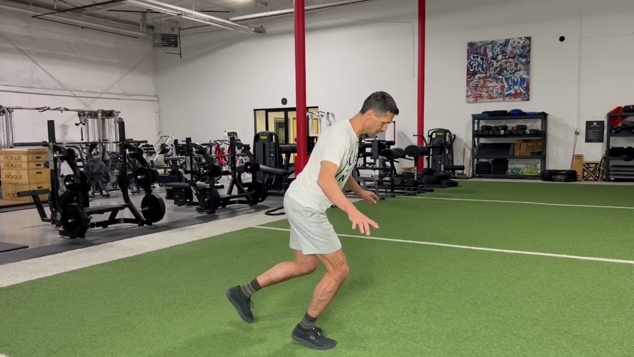 Single Leg Balance on Ball of Foot (knee straight)