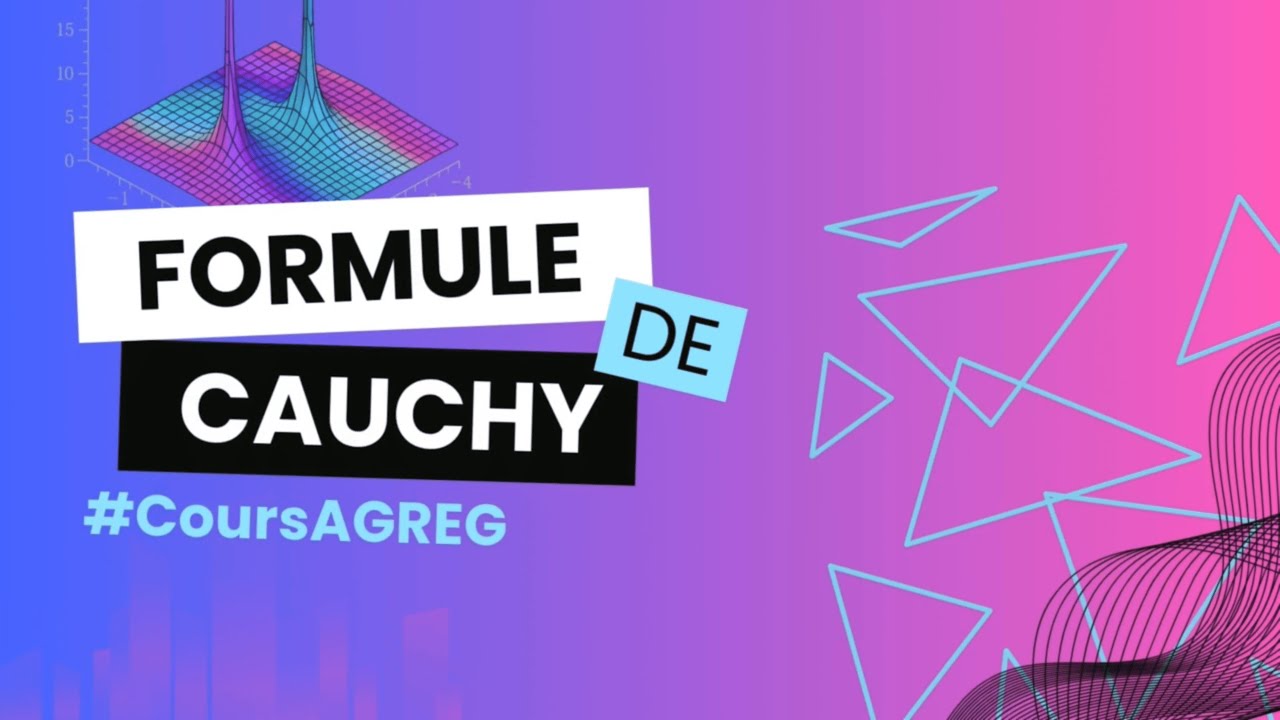 Cours d'agreg (1/8) sur les fonctions holomorphes: Formule de Cauchy