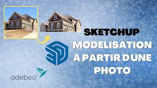 Tutoriel sketchup - B6 - modélisation à partir d'une photo