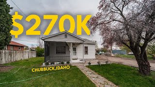 Welcome to 210 Briscoe Rd In Chubbuck Idaho That sits on .86 acre lot!