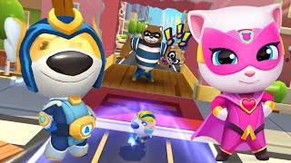 Talking Tom Hero Dash - NEW UPDATE -  Daily Mission All Characters  Android iOS