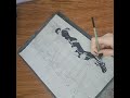Process Video - 10 Of Swords - Beings Of Fire & Shadow Tarot Painting Series