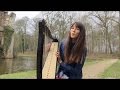 Celtic Harp Improvisation on Anne de Bretagne (traditional French Folk Tune) by Marianne Bouvette