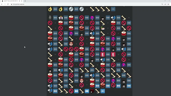 DON'T YOU LECTURE ME WITH YOUR THIRTY DOLLAR DEATH BY GLAMOUR ARRANGEMENT (Thirty Dollar Website)