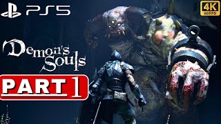 DEMON SOULS REMAKE Walkthrough Gameplay Part 1 No Commentary (4K 60FPS PS5) FULL GAME