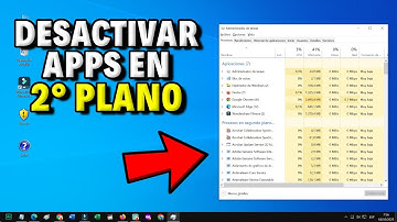 Cómo DESACTIVAR APLICACIONES y PROCESOS en SEGUNDO PLANO (Windows 10/11)