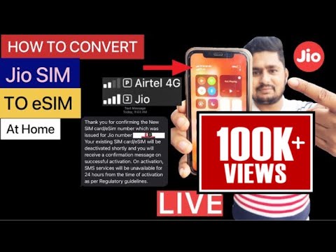 Jio eSIM Activation At Home | Jio eSIM kaise Activate kare setup process