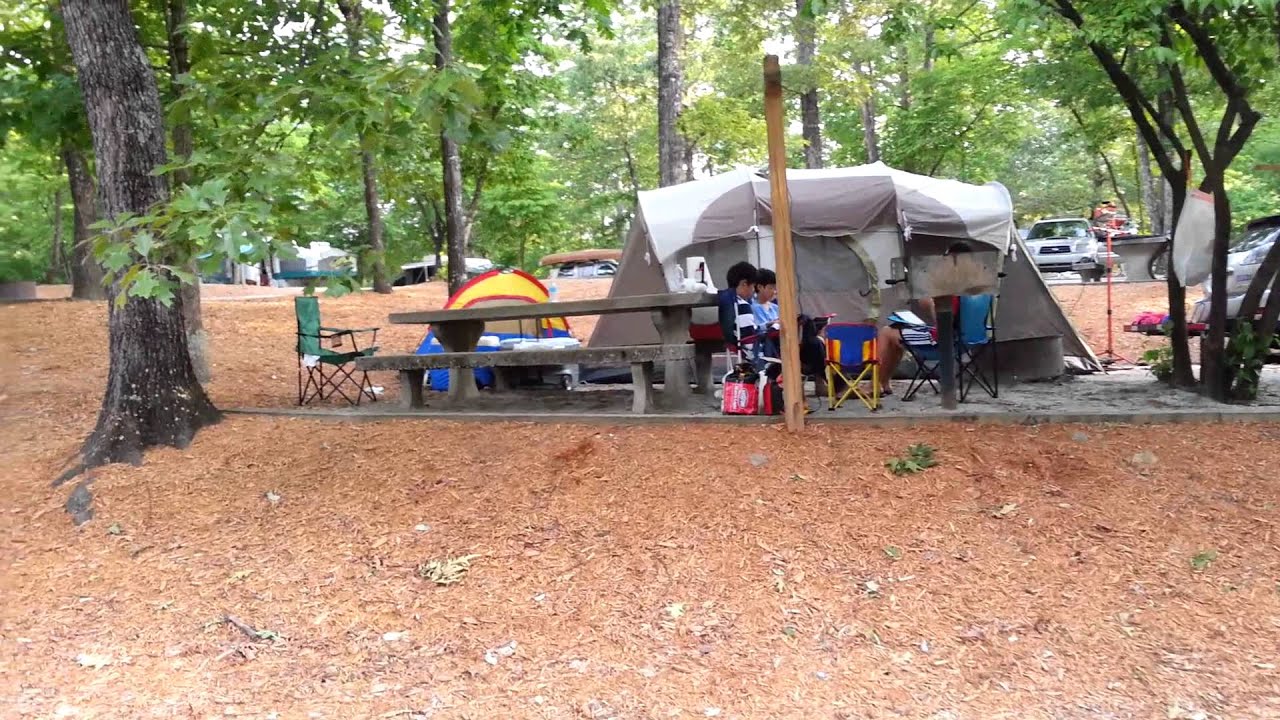 Tallulah Gorge Campsite Map