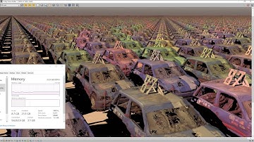 FROST MX 2.0: V-Ray Instancing a Sequoia XMesh of a Car Scan