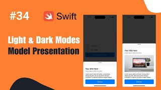 iOS 13 Swift Tutorial: Presentation & Model Style/UI/Light & Dark Mode/SF Symbols in iOS Hindi.