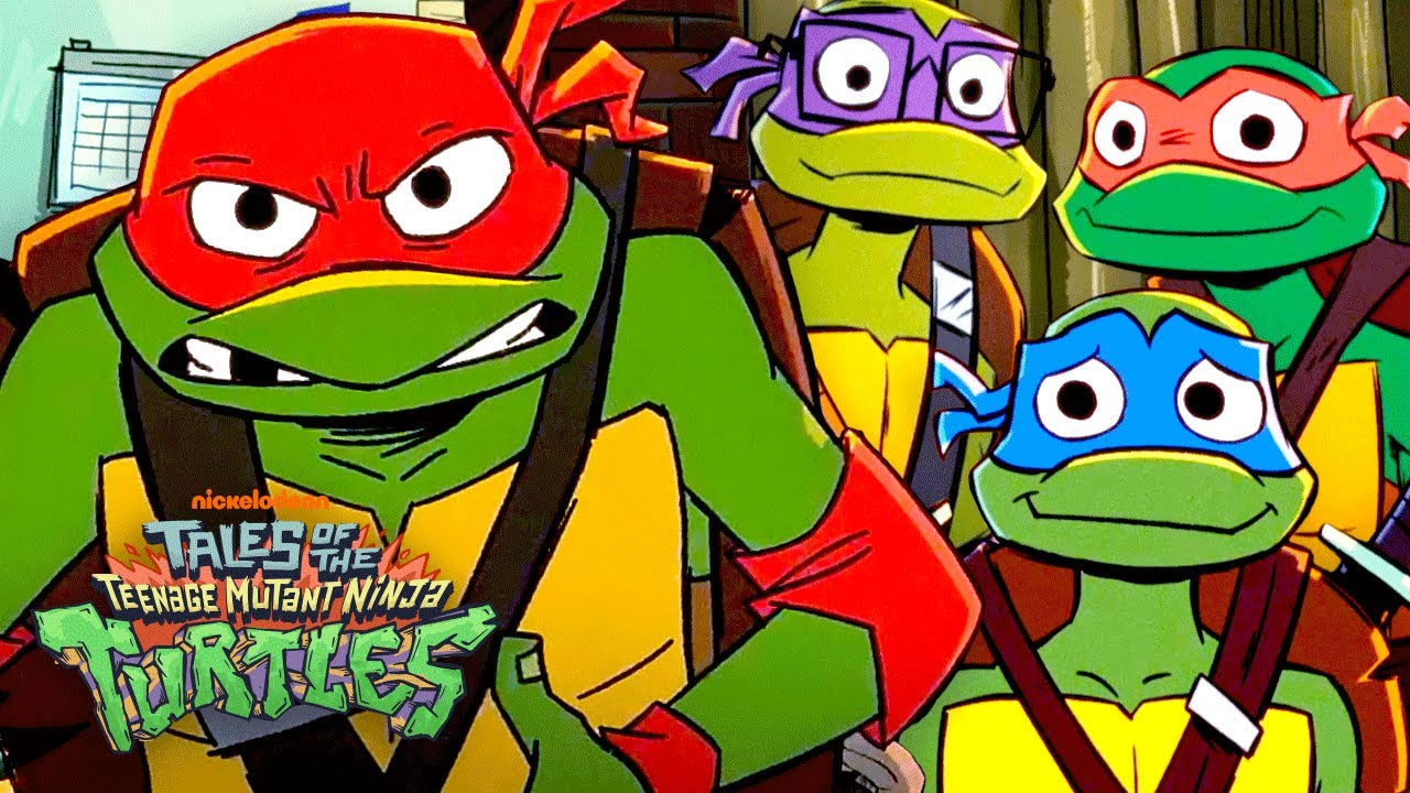 TMNT Raph vs. Sewer Lair FLOOD! 🌊 | Full Scene | Tales of the