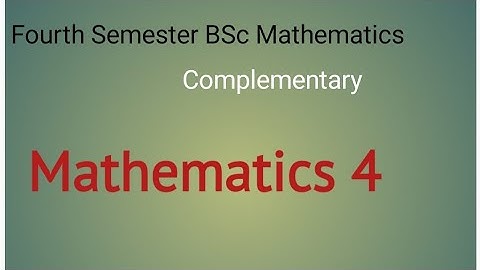 orthogonal series expansion & Fourier series /// Fourth Semester BSc Complementary Mathematics