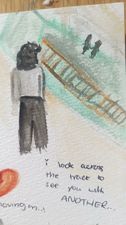 undressed- sombr| lyric art | #newmusic #singer #art #lyrics